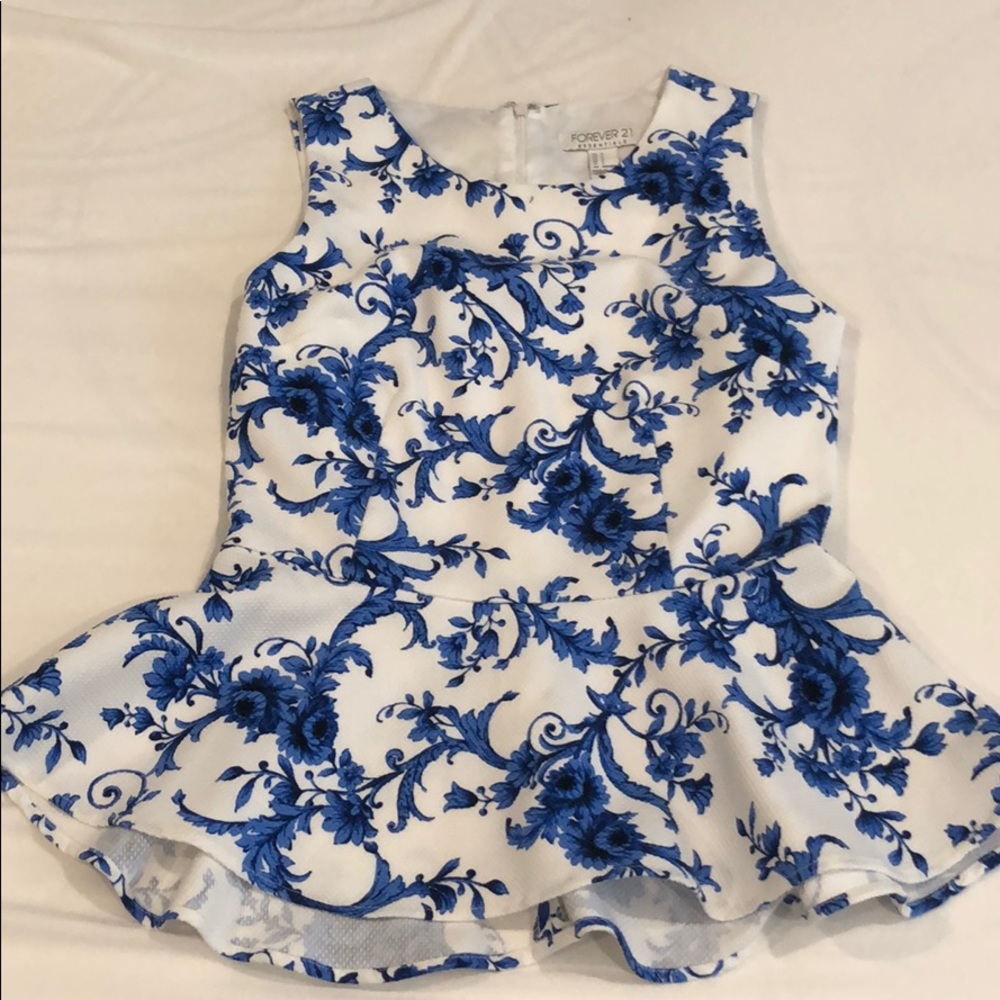 Forever21 peplum top